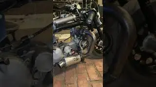 125cc turbo dragger, update new exhaust