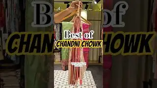 BEST WEDDING SHOPPING 🤩 | Kanchan Sarees Chandni Chowk Market Delhi Designer Saree