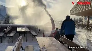 Schneefr&auml;ssengr&uuml;sse vom Restaurant Fr&ouml;&ouml;d im Brandnertal