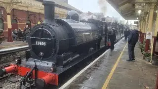 Quadruple header at the ELR Autumn Steam Gala 19/10/2025.