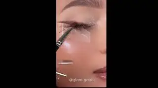 Easy and Beautiful Eyeliner tutorial for hooded eyes | Glam Goals | Eyeliner | Makeup