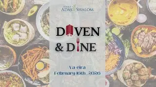 Temple Adas Shalom Live Daven & Dine Shabbat Service: Va-eira
