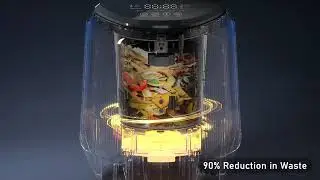GEME World First Bio Smart 19L Electric Composter for Kitchen