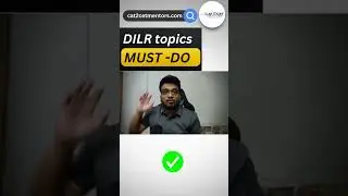 DILR 4 Must do topics || Don't miss out on these 4 most important topics in DILR to score high