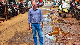 Unsafe For Our Kids: Gutter Water Puts School children At Risk, Mapusa. 