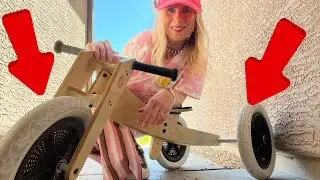 Real Life REVIEW of the 3 in 1 Wishbone Bike Trike