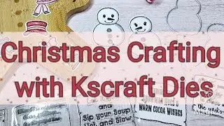 Christmas Crafting with Kscraft Cutting Dies. @kscraft1652 #kscraftlovers #kscraft #crafts 