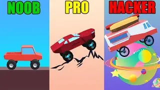 NOOB vs PRO vs HACKER in Wheel Scale! (999 Power)