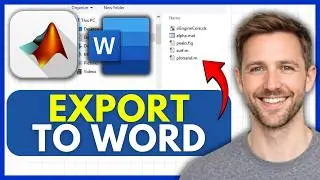 How To PUBLISH MATLAB Code In Word Format (EASY) 2026