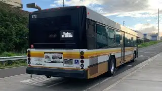 Honolulu TheBus #672 [2016 Gillig Low Floor] Route 43-Waiwa-Pearl Highlands Skyline Station 