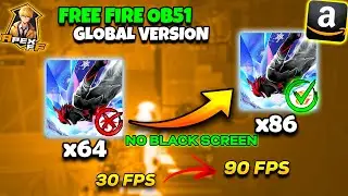 NEW AMAZON FREE FIRE OB51 SUPER OPTIMIZED | FREE FIRE X86 | FIX LAG AFTER OB50 FREE FIRE UPDATE