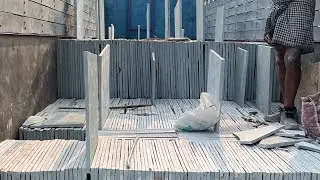 Kota stone  22/22 natural stone #kotastone #construction #qualityflooring #flooringmaterial 
