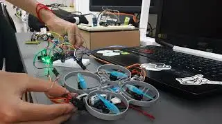 test brushless motor 1103 11000KV with 12a esc