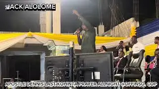 Very Spirited Ministration With Apostle Dennis At His Last KOHINTA All-Night At Offinso COP