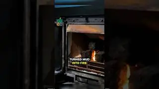 A Fire Made from Mud!