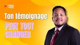 Appelés à la barre : ton témoignage peut tout changer | Pensée du Jour  🙏🏼