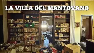 Questa villa all' INGRESSO del paese è ABBANDONATA da POCHI ANNI e al suo interno SCOPRIAMO