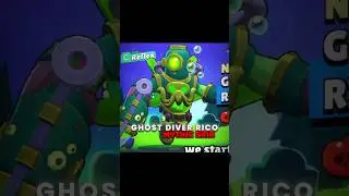 Ghost Diver Rico Is HERE.?!! 🥶 #shorts #brawlstars #fyp