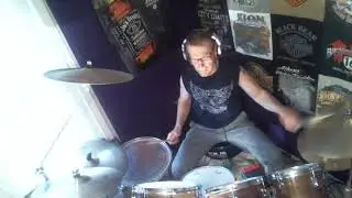 HERE I GO AGAIN drum cover