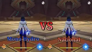 Mono Hydro Yelan vs National Yelan Team Comparison, Who is the Best? | Genshin Impact