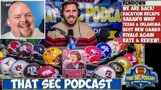 Texas & Oklahoma Joining SEC Early; Best New Matchups