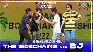 SIDECHAINS VS BJ | Tag Team SEMI FINAL | Indian Beatbox Championship 2022 #IBC2022 #TheGreatIBF22