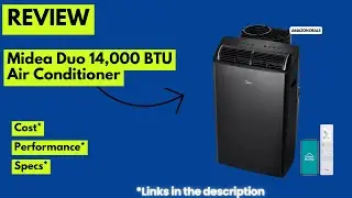 Midea Duo 14,000 BTU Portable AC Review &ndash;Ultra-Quiet, Smart Inverter Air Conditioner for Large Rooms