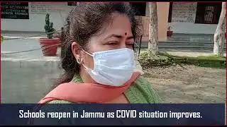 #TheDispatch | Schools reopen in Jammu as COVID situation improves .