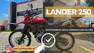 LANDER 250 ABS - MOSTRANDO SEUS MÍNIMOS DETALHES