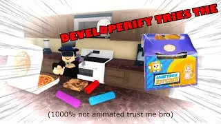 VR MAN EATS LANKYBOX MEAL (Lankybox kitchen)
