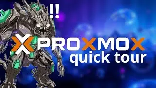 PROXMOX VE Quick Interface Tour Beginner Setup Guide (part 3)
