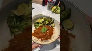 Light summer lamb stew with courgette & broccoli with rice #summerdinner #easydinnerideas