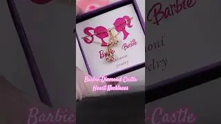 Barbie Diamond Castle Heart Necklaces 💎💕 #shorts #barbie #shortsvideo
