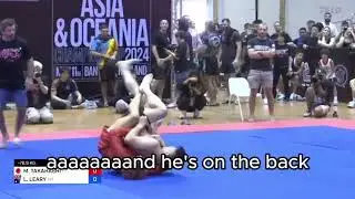 How Levi Jones Leary Attacked The Back At ADCC Trials