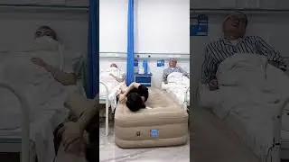 Automatic  inflatable bed, automatically inflates and deflates, the smart voice model frees 641