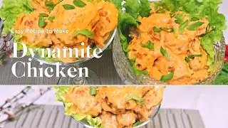 Restaurant style Dynamite chicken || Easy Chicken recipe || Short & instant recipe || Easy to cook
