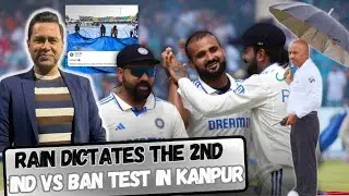 IND Vs BAN 2nd Test | Rain Saved Bangladesh From Defeat | Rain Forecast In Kanpur | IND Vs BAN
