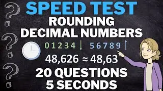 Math Quiz: Rounding Decimal Numbers | MATH SPEED TEST