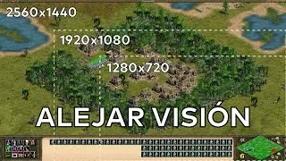 Cómo hacer ZOOM OUT en Age Of Empires 2 | Alejar pantalla