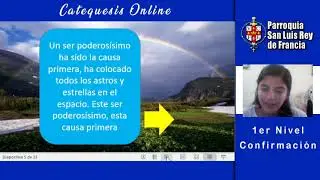 Catequesis Online | Conocimiento natural de Dios - 1er Confirmacion / Clase #1
