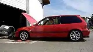 Honda Civic EE9 On Dyno #2