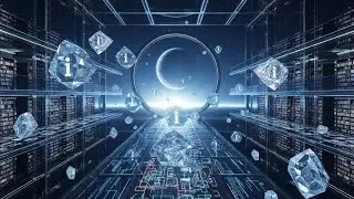 Crystal Archive💎Perceiving the Silent Sanctuary - Cyber-Dreamcore Focus Music