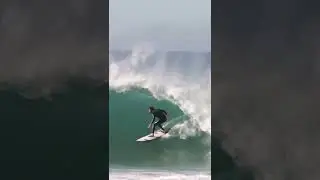 Supertubos Surfing - Perfect Barrel - Peniche, Portugal