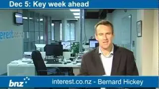 90 seconds at 9 am:Key week ahead (news with Bernard Hickey)