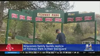 Wisconsin Family Builds Replica Fenway Park In Backyard