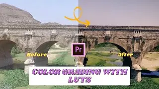 How to Color Grade in Premiere Pro with LUTS  | URDU/HINDI Tutorial