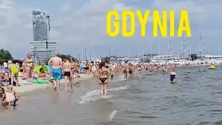 Gdynia Poland Beach #Plaża Miejska#Bulwar Nadmorski#Lato 2021