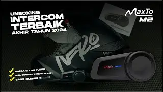 UNBOXING INTERCOM MAXTO M2 || REKOMENDASI INTERCOM MURAH DIBAWAH SEJUTA
