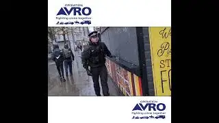 #OpAVRO weapons and drugs sweep in Manchester City Centre