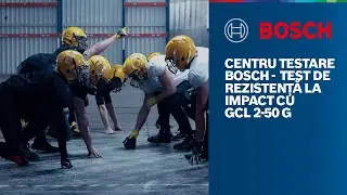 #BOSCHTESTCENTRE &ndash; Test de rezistenţă la impact cu GCL 2-50 G Professional